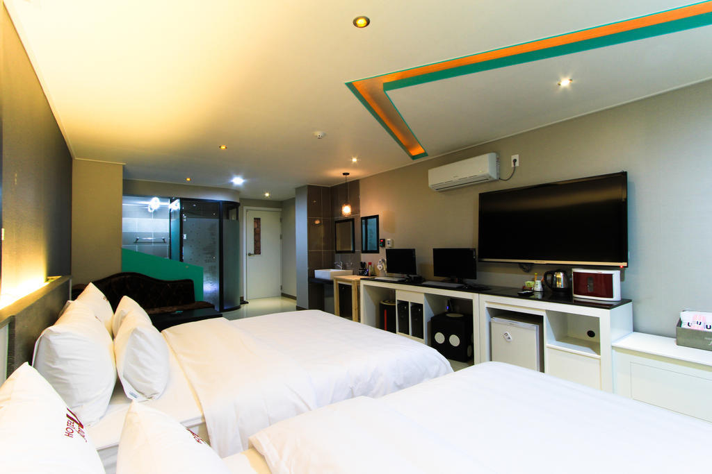 בוסאן Haeundae Foru Hotel מראה חיצוני תמונה